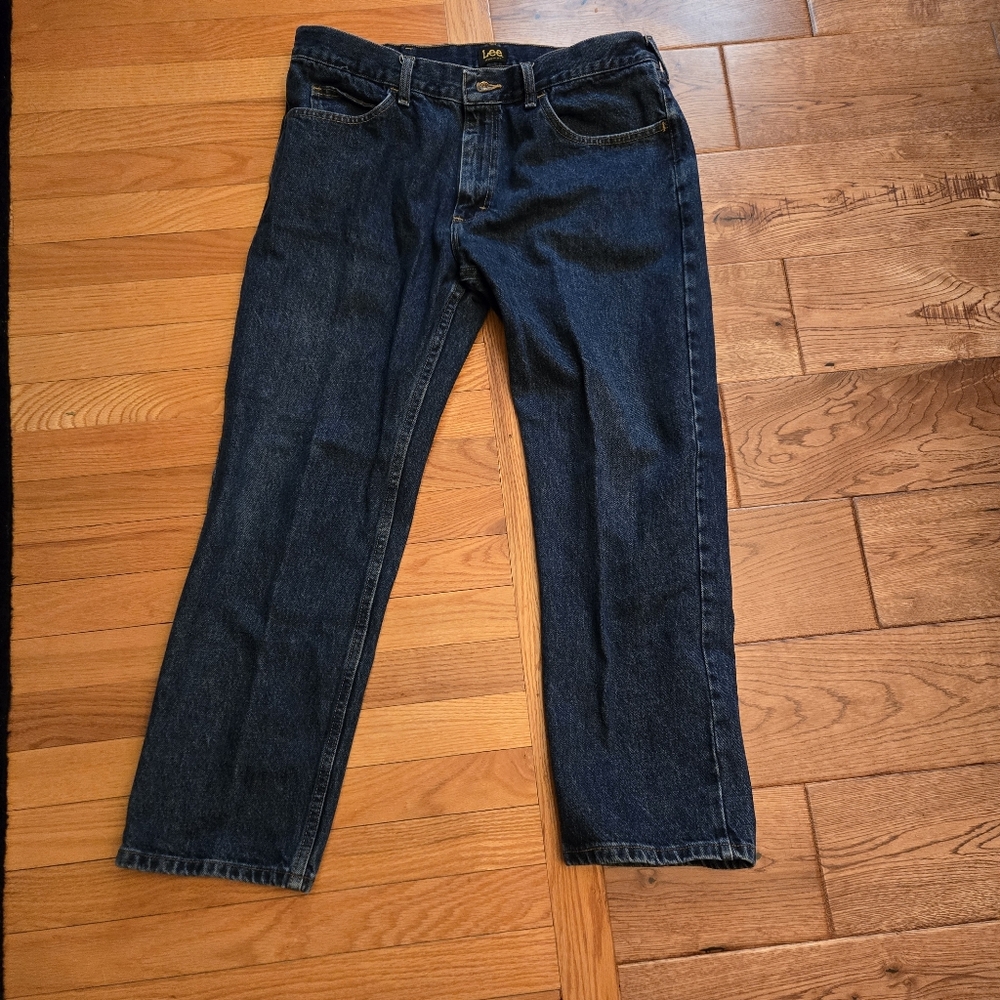 Lee 2 pair of blue jeans Size 38x29